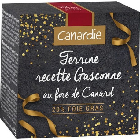 Terrine Recette Gasconne Au Foie De Canard (20% Foie Gras) 65g la piéce de 65g