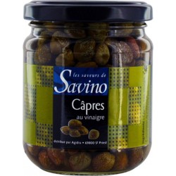 NC Câpres Au Vinaigre Recette Du Sud Les Saveurs De Savino Bocal 125g 0.2Kg