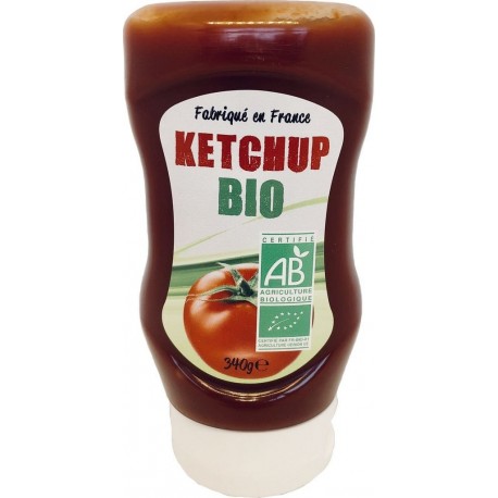 Ketchup Bio France Flacon 340g l'unité de 0.34Kg