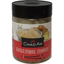 Gingembre En Tranche Mariné Chao'an Pot 250g l'unité de 0.25Kg