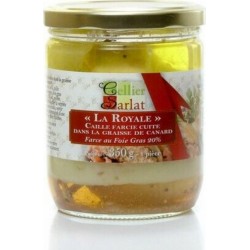 NC Caille Confite Farce Royale Au Foie Gras, 350g