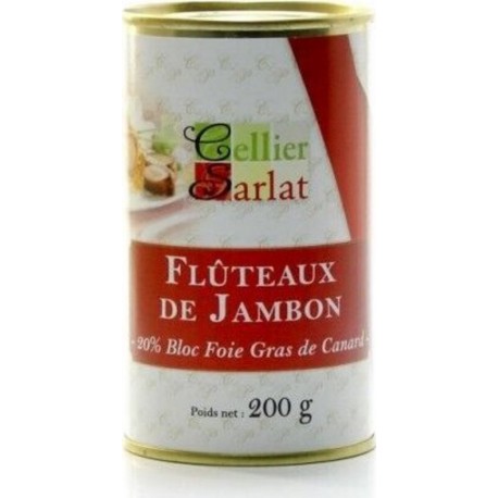 NC Flûteaux De Jambon Au Foie Gras 200g