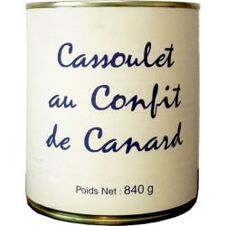 Canard Cassoulet Au Confit De Canard, Boite 840g 840g