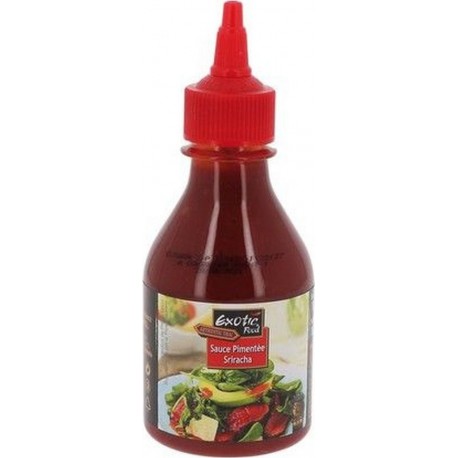 NC Sauce Pimentée Sriracha Exotic Food Bouteille 225g 0.23Kg