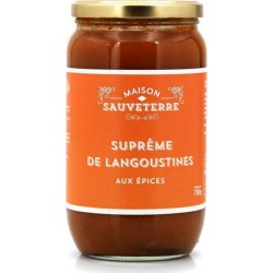 NC Suprême De Langoustines Aux Epices Maison Sauveterre Pot De 780g