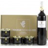 Canard Coffret Gourmand 4 Terrines De + 1 Vin Rouge Du Sud-ouest… l'unité de 2400g