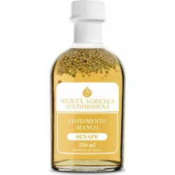 Condiment Blanc Au Vinaigre Et Grains De Moutarde 250ml