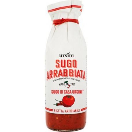 NC Sauce Traditionnelle Prête Pour Pâtes Arrabbiata Casa Ursini 500 Gr