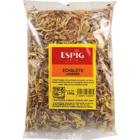 NC Echalote Lanières Pour Cuisine 100g