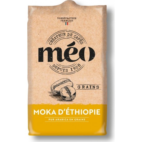 MEO Café grain moka Ethiopie 500g