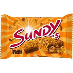 SUNDY Barre chocolat salty peanuts 180g