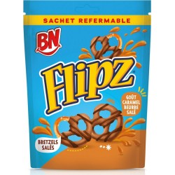 BN Bretzels salés au caramel beurre salé 90g