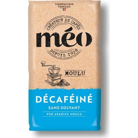 MEO Café moulu Décaféiné 250g