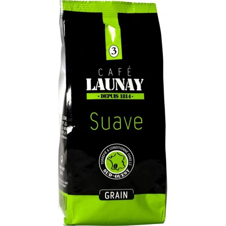 CAFE LAUNAY Café en grains Suave 250g