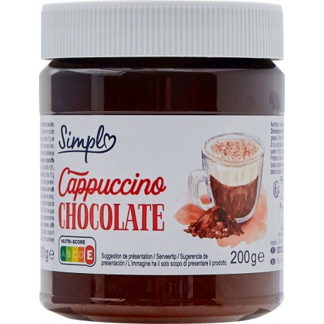 SIMPL Cappuccino chocolate 200g