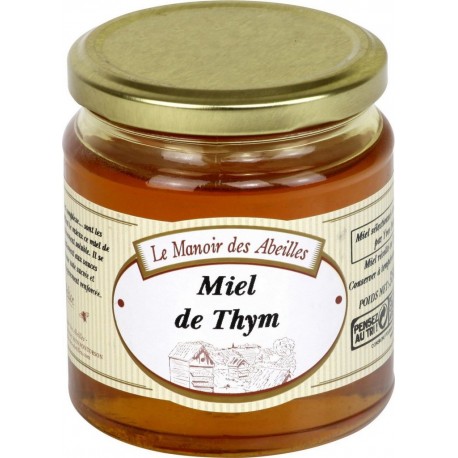 LE MANOIR DES ABEILLES Miel de thym 350g