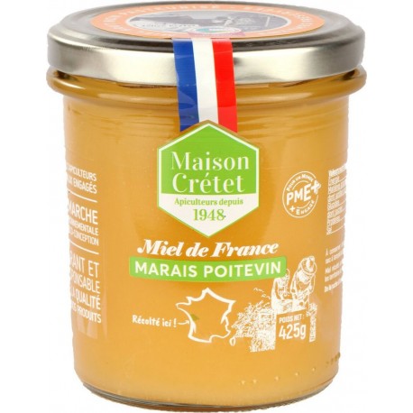 MAISON CRETET Miel Marais Poitevin 425g