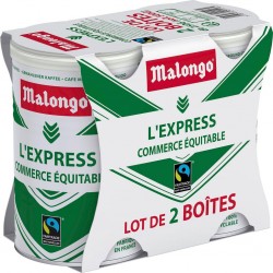 MALONGO Café moulu Express les 2 boîtes de 250g