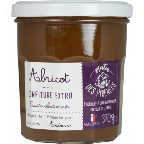 MATIN DES PYRENEES Confiture extra abricot 370f