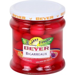 BEYER Fruits en sirop bigarreaux 165g net égoutté