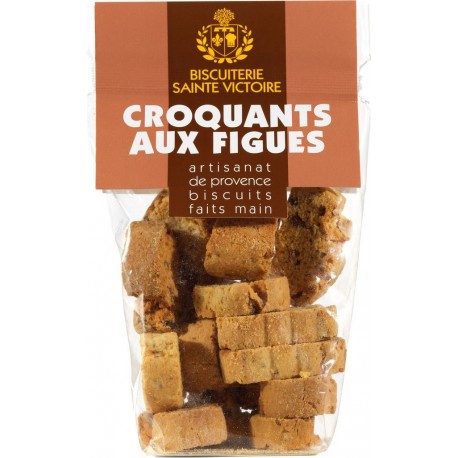 BISCUITERIE DE LA SAINTE VICTOIRE Biscuit croquants aux figues 220g