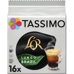 TASSIMO Café dosettes lungo bresil compatible machine Tassimo 16