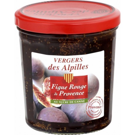 VERGERS DES ALPILLES Confiture figue rouge de Provence 370g