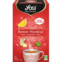 YOGI Infusion bonne humeur Bio 15 sachets