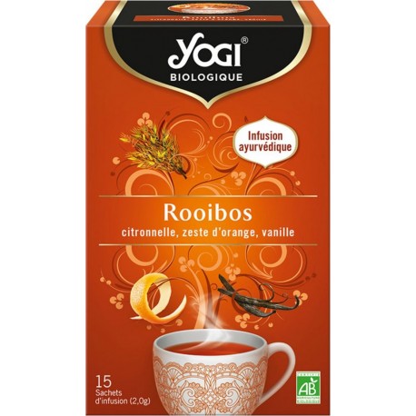 YOGI Infusion rooibos Bio 15 sachets