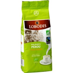 LOBODIS Café moulu bio Pérou Tingo Maria pur arabica 250g