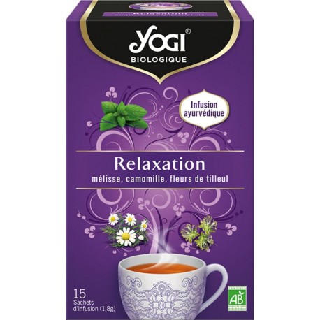 YOGI Infusion relaxation Bio 15 sachets