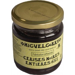 MIGUELGORRY Confiture de cerises noires entières 220g