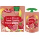 MATERNE Compotes Envie de rouge pomme framboise goyave poivron sans sucres ajoutés les 4 gourdes de 90g