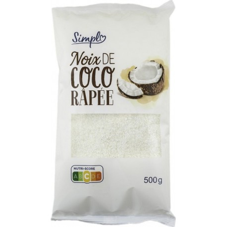 SIMPL Noix de coco rapée 500g