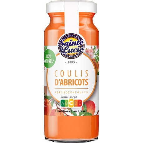 SAINTE LUCIE Coulis d'abricots 110g