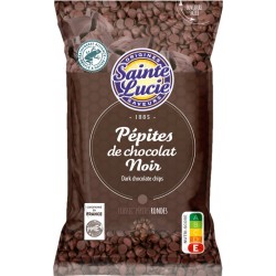 SAINTE LUCIE Pépites de chocolat noir 125g