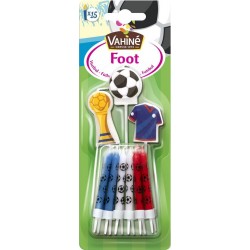 VAHINE Bougies foot 15 pièces