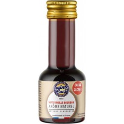 SAINTE LUCIE Arôme naturel vanille bourbon cacao sucrée 50ml