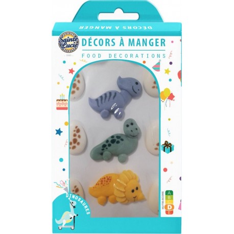 SAINTE LUCIE Décors à manger dinosaures 1 pièce