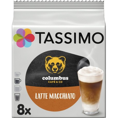 TASSIMO Café dosettes latte macchiato compatible compatible Tassimo 8