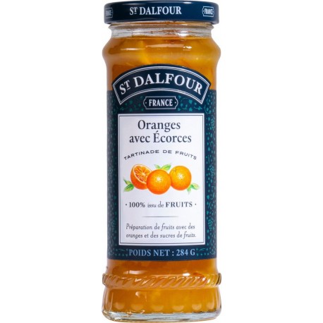 SAINT DALFOUR Tartinade de fruits orange 284g