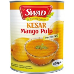 SWAD Pulpe de mangue Kesar sucrée 850g