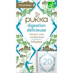 PUKKA Infusion digestion délicieuse, bio 20 sachets