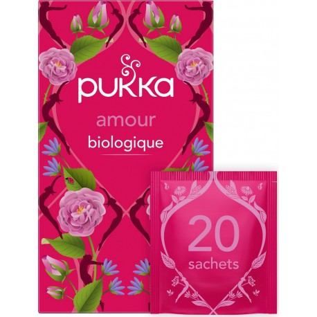 PUKKA Infusion amour, bio 20 sachets