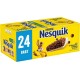 NESQUIK Barres de céréales au chocolat les 24 barres de 25g