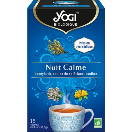 YOGI Infusion nuit calme Bio 15 sachets