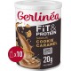 GERLINEA Boisson en Poudre Fit et Protein Saveur Cookie Caramel 340g