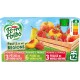 POM POTES Compotes Fruits de nos régions pomme pêche, poire, fraise sans sucres ajoutés POM'POTES les 12 gourdes de 90g