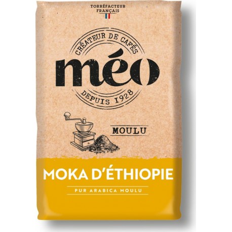 MEO Café moulu moka Ethiopie 500g