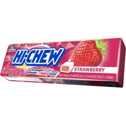 HI CHEW Bonbons à mancher goût fraise HI-CHEW 15 étuis